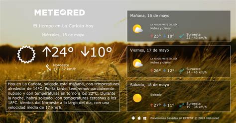 clima en la carlota cordoba|El Tiempo en La Carlota. Predicción a 14 días